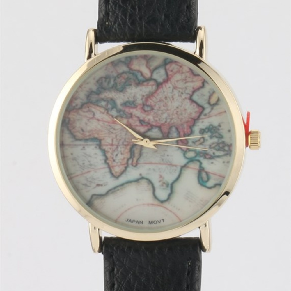 World Map watch